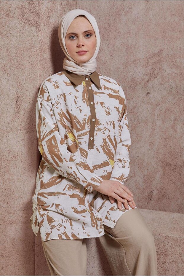 PATTERNED TUNIC 44551 - 1