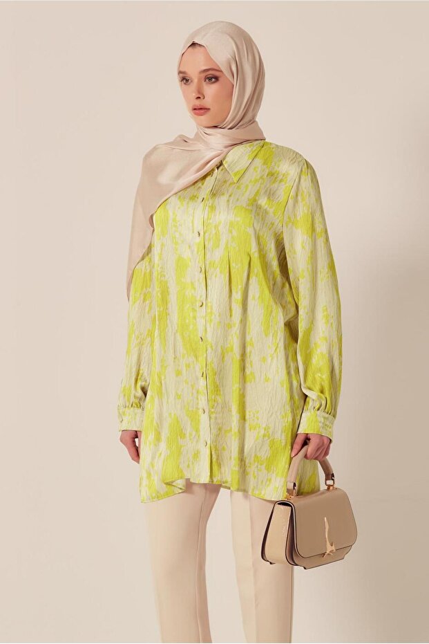 تونيك منقوش رقم الموديل: 45429 - 3