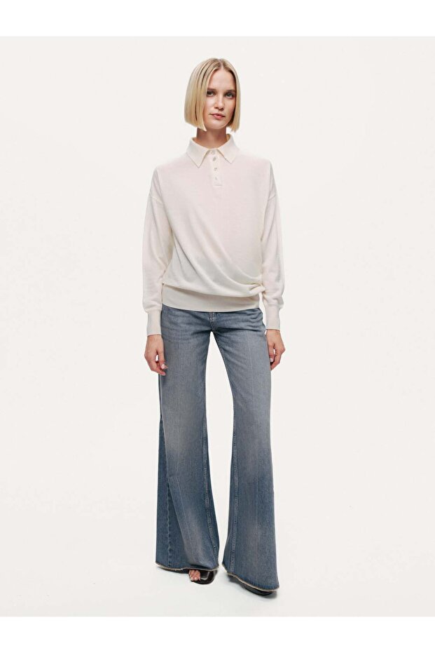 Drapeli Polo Yaka Triko - 2