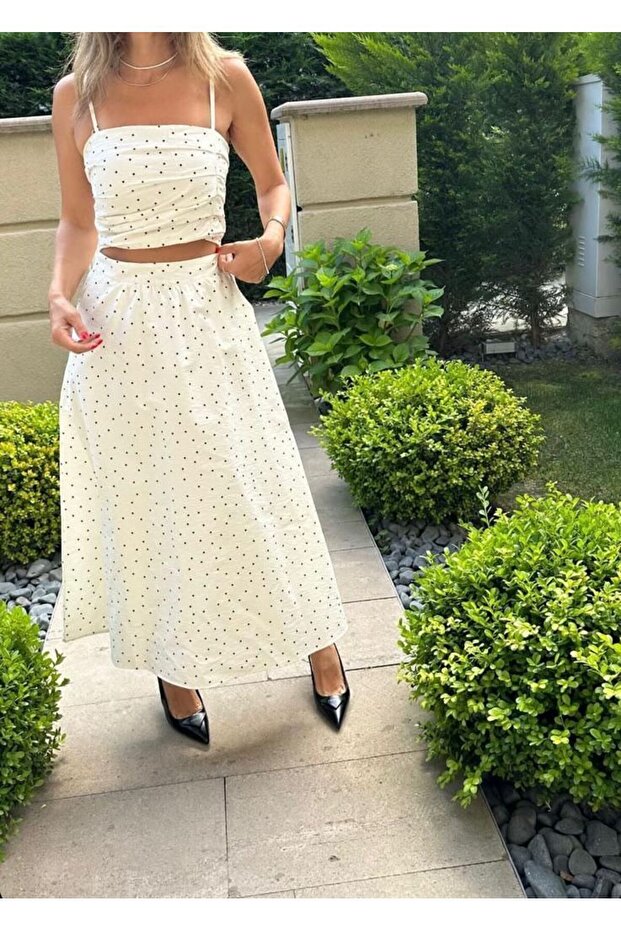 Polka Dot Double Suit Set - 3