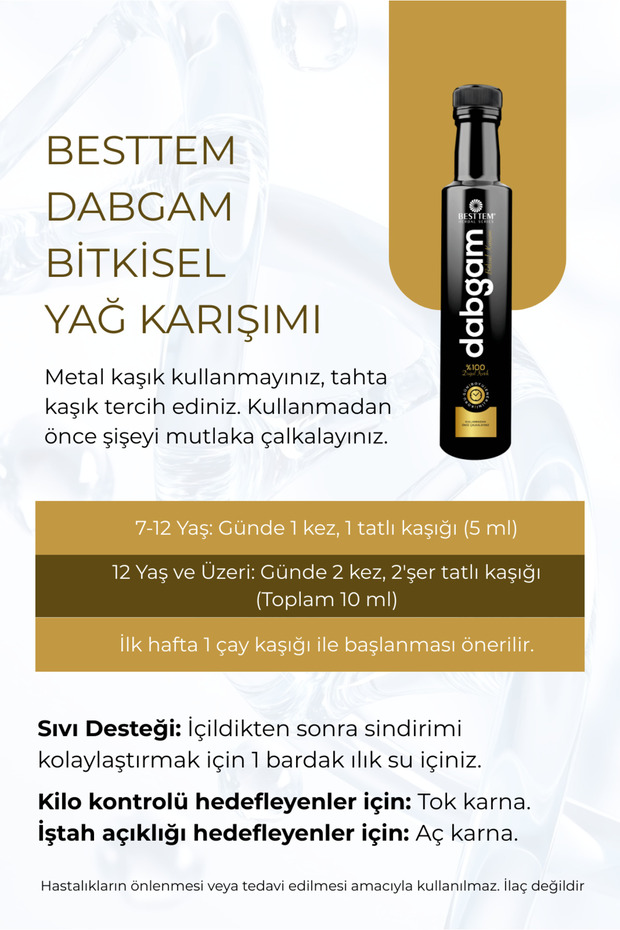 Dabgam Bitkisel Karışım 250ml - 5