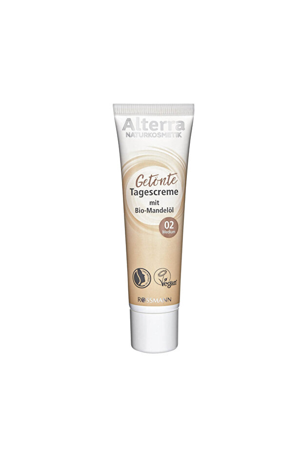 Tinted Day Cream No:02 Medium 30 ml (Evens Skin Tone)