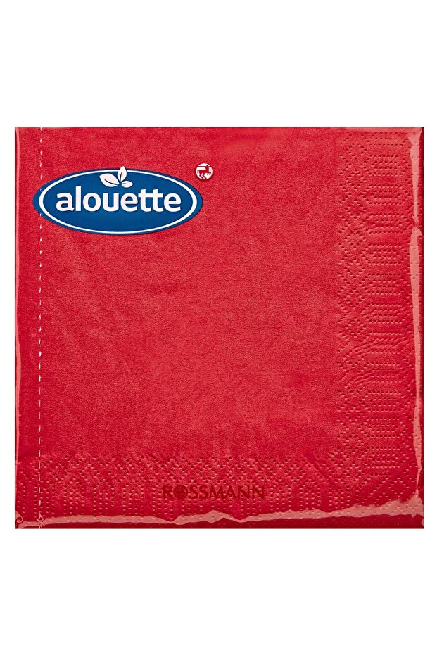 - Peçete - Kırmızı - 30'lu - 1