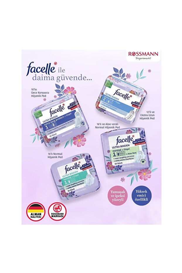 Ultra Ekstra Uzun Kanatlı Ped 12 Adet - 3