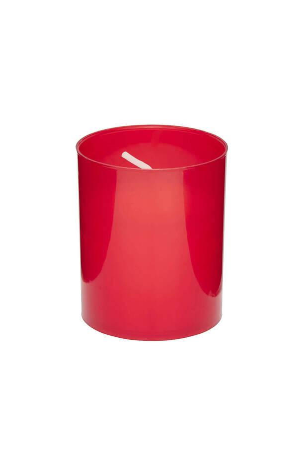 Kırmızı Mum 4'lu - 1