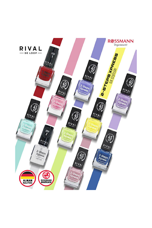 2 Steps Xpress Tırnak Parlatıcısı  8 ml - 2