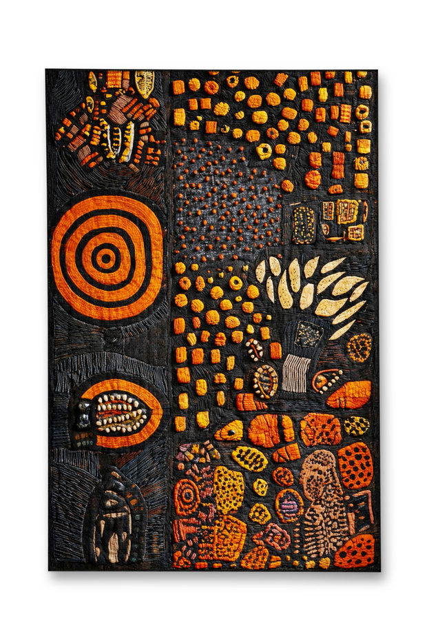 Sdt Orange Carved Stone Pattern Woven Base Modern Decorative Carpet Sdt231Orange