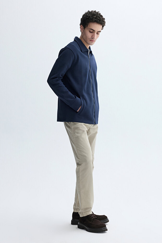 Casual Jacket with Zip - 3