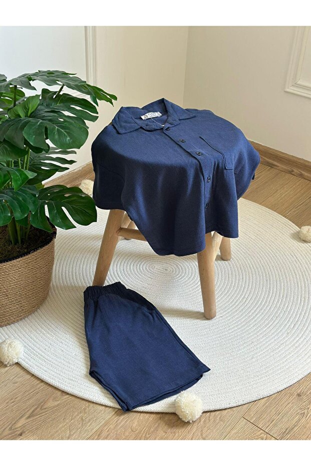 Keten Şortlu Takim - 3