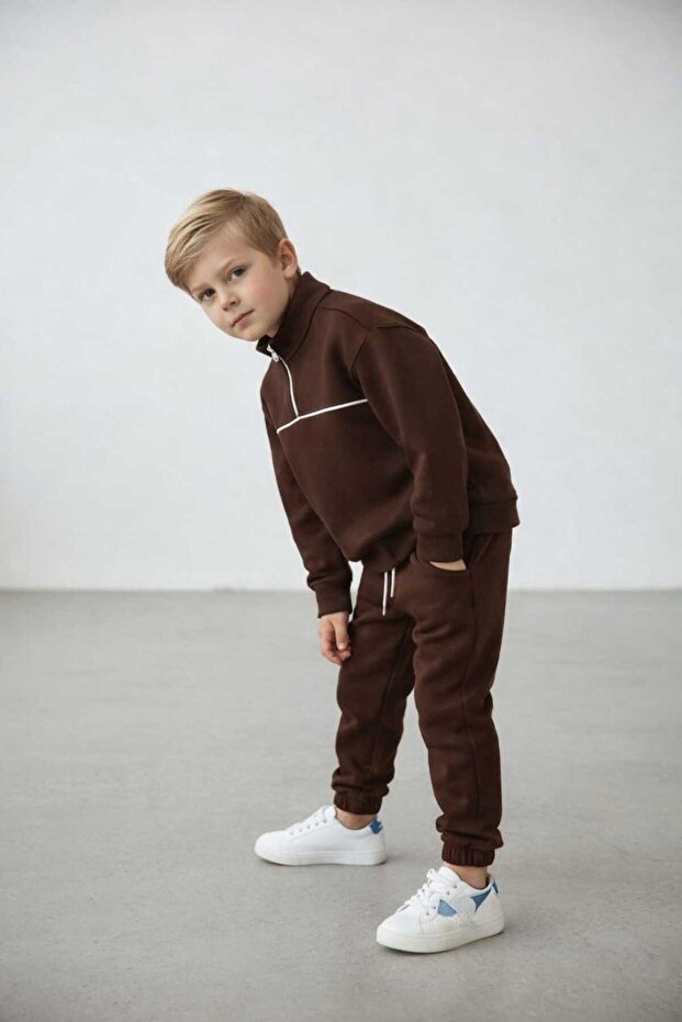 طقم للأولاد مكون من قطعتين - 5