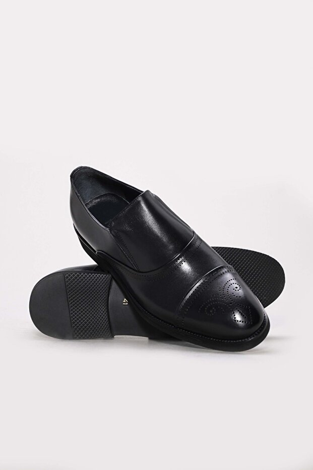 Hakiki Deri Erkek Klasik Ayakkabı 741MA201210EV - 3