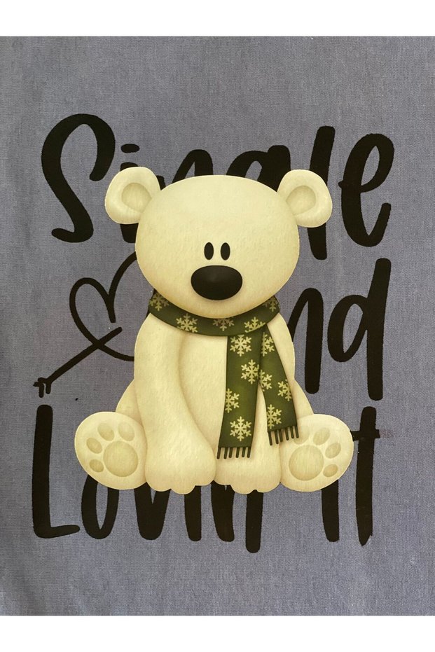Iron-On Bear T-Shirt Printing Transfer Arma 25X13