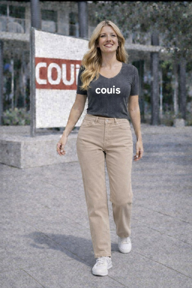 Pants Beige Color