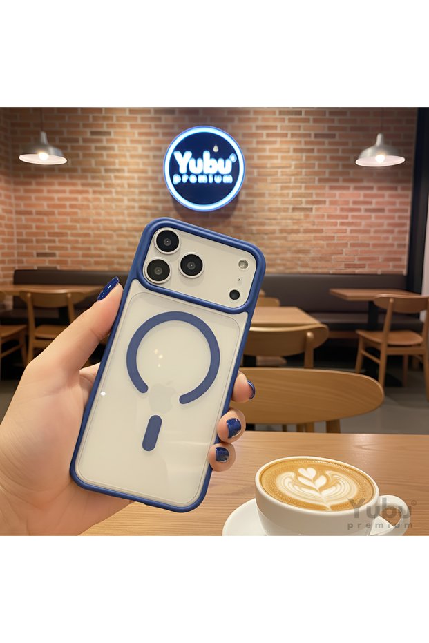iPhone 17 Pro Compatible Colorful Magsafe Case Shock-Absorbing Silicone, Camera Protection, Flexible