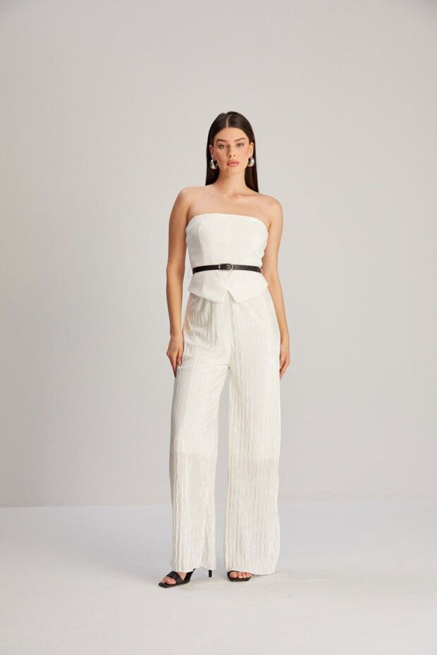 Kadın Kemerli Tulum - 4