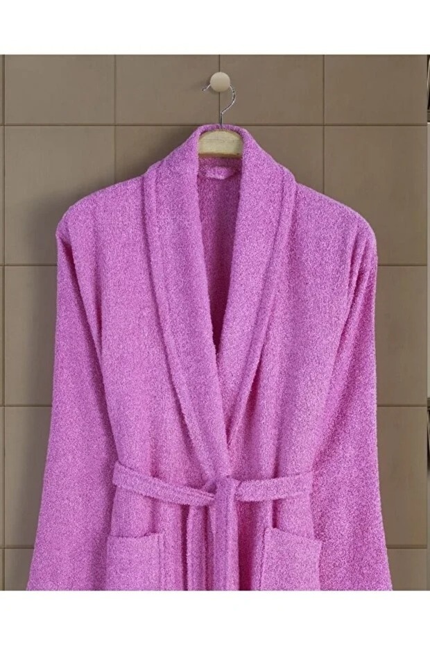 Large Size Shawl-Like Cotton Turkish Bath Sauna Bathrobe Purple Oversized Women Men Unisex 3XL 4XL Bathrobe