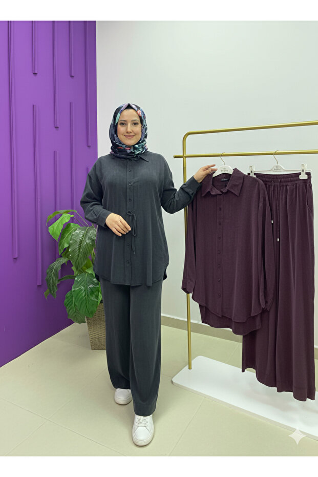 Kadın Cupra Takım – Salaş Kesim, Şık ve Rahat Günlük Kombin - 7