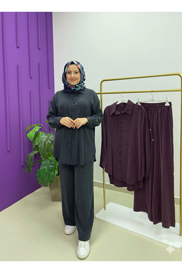 Kadın Cupra Takım – Salaş Kesim, Şık ve Rahat Günlük Kombin - 8