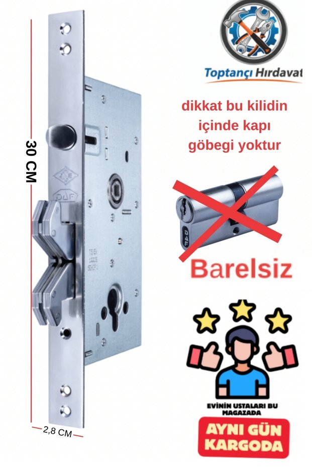 yeni tip kancalı çelik kapı kilidi