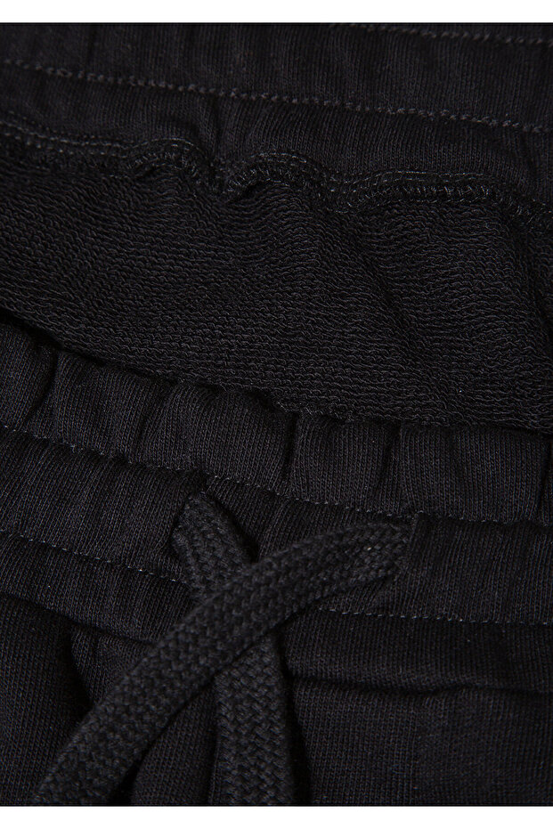 Siyah Basic Eşofman Altı 0010476-900 - 7