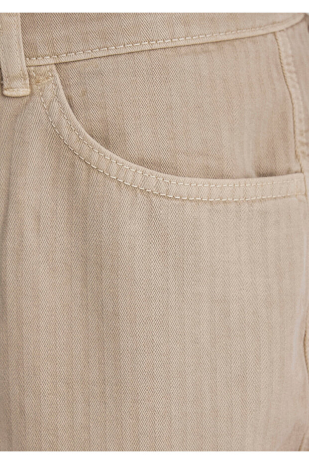 Bej Kargo Şort 0410287-70004 - 8