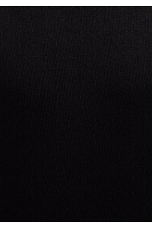 Kapüşonlu Siyah Basic Sweatshirt 0S10275-900 - 8