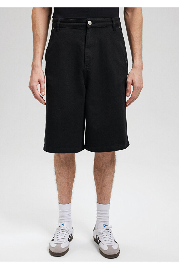 Siyah Şort 0410194-900 - 3