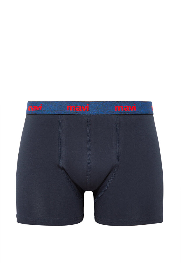 Lacivert Basic Boxer 0911178-82318 - 1