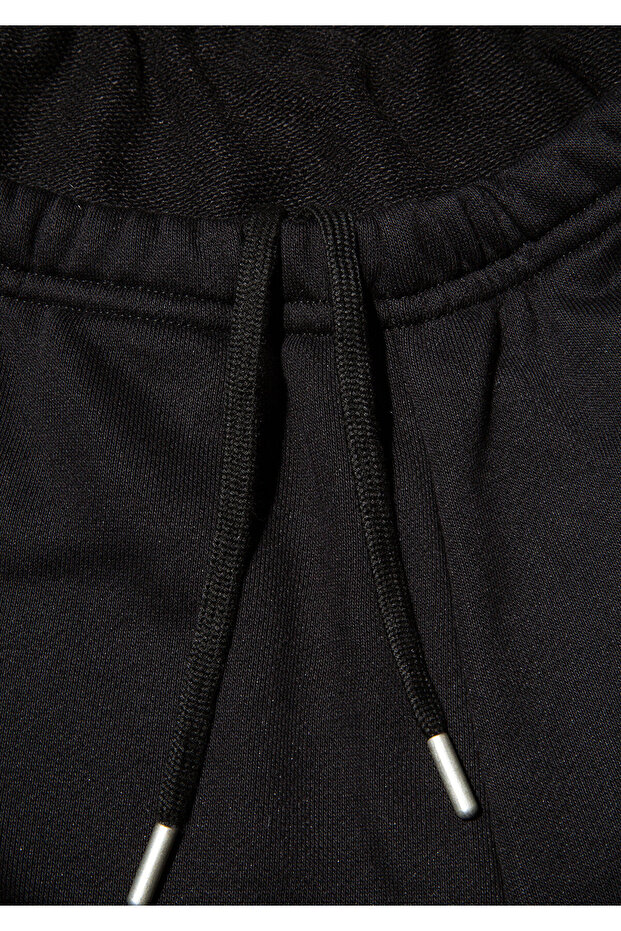 Siyah Basic Eşofman Altı 1010654-900 - 8