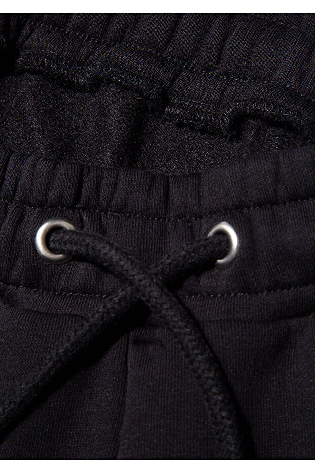 Siyah Basic Eşofman Altı 1600430-900 - 7