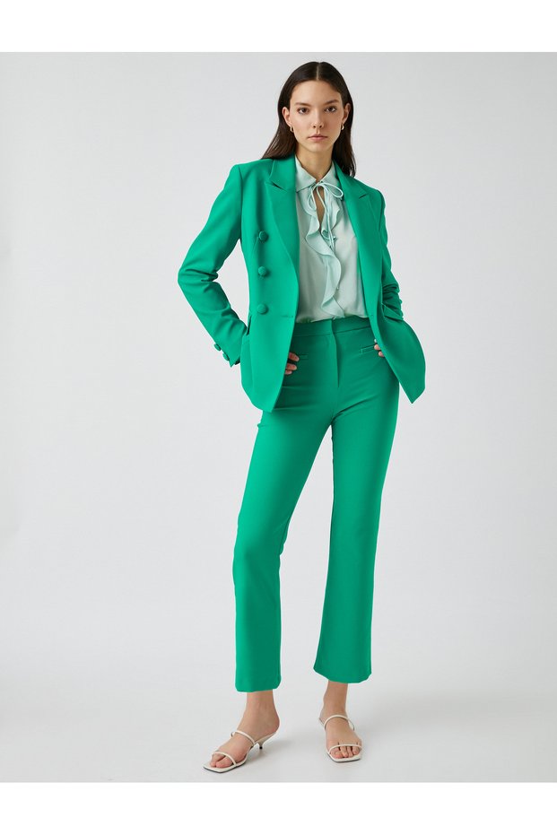 Flared Crop Pants