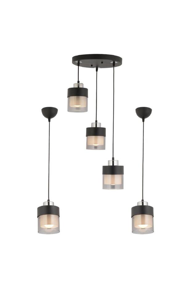 Boris Krom 3 Parça Avize Seti - 2