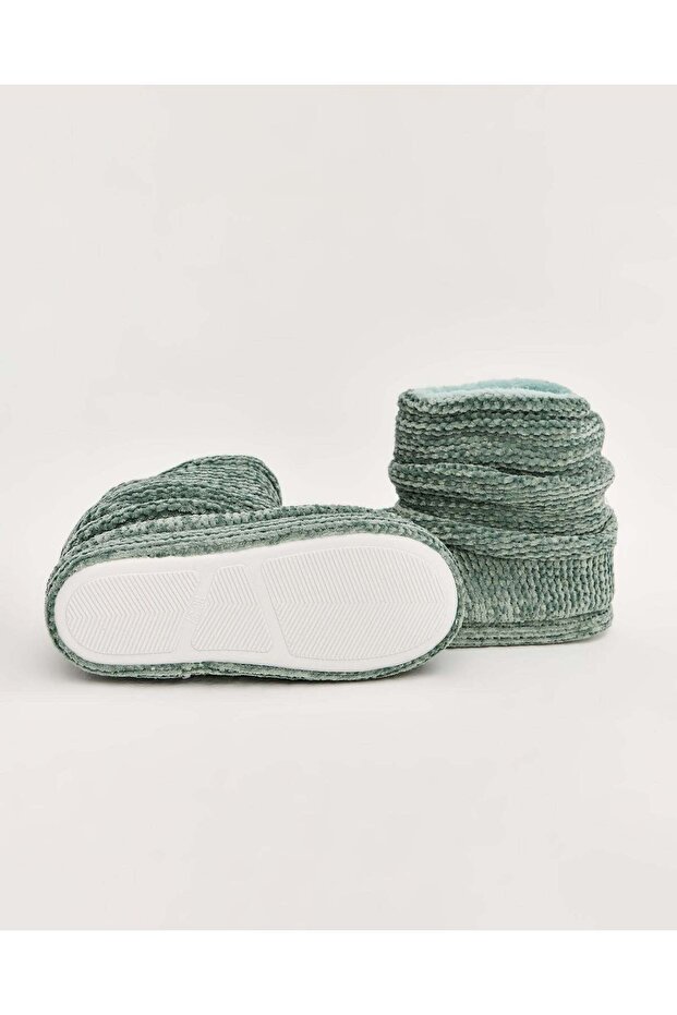 Kadın LILY - Örme Desenli Panduf - 3