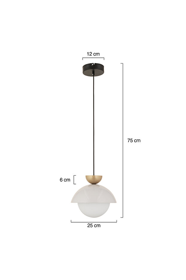 Fier Tekli Modern Sarkıt Retro Mutfak Salon Sarkıt Avize - 7