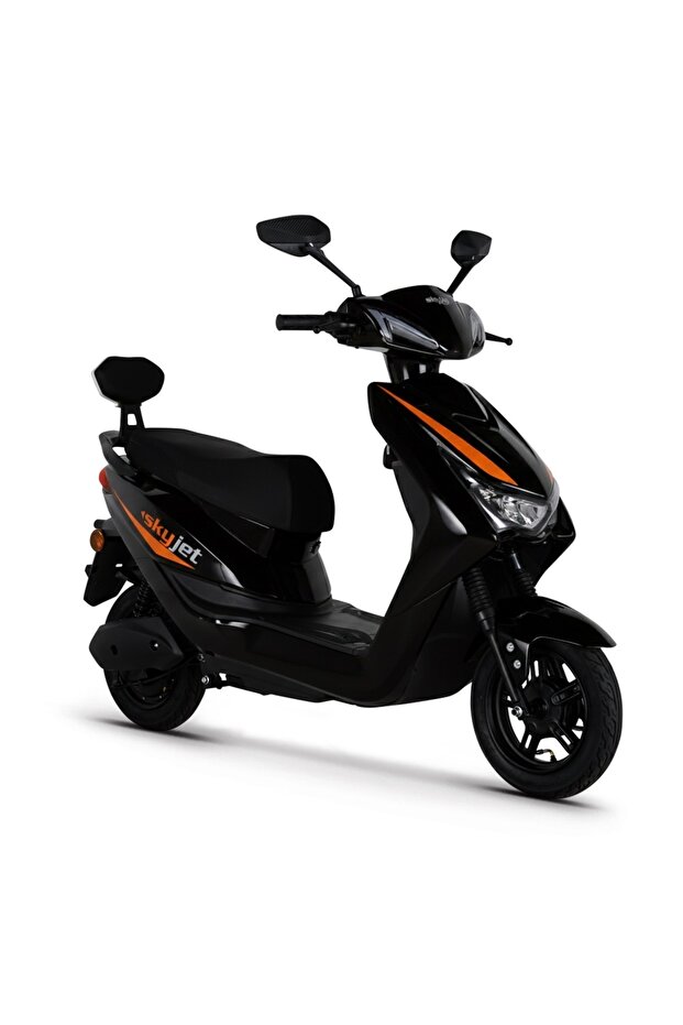 Ecolıne Elektrikli Moped Siyah - 4
