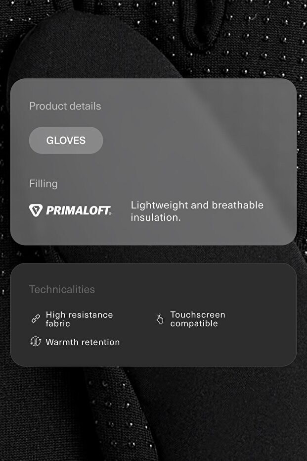 Primaloft® multi-functional gloves - 3
