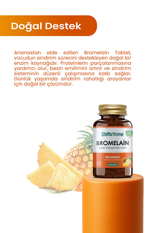 Bromelain 60 Tablet - 3