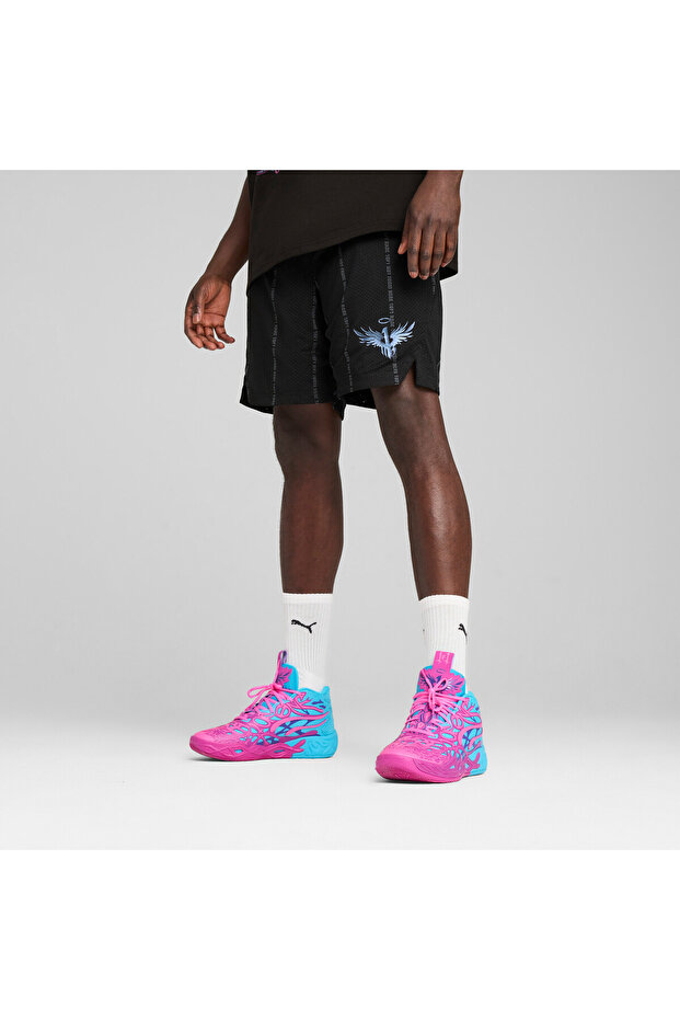 Mens Melo Alwayz On Basketball Shorts - Black
