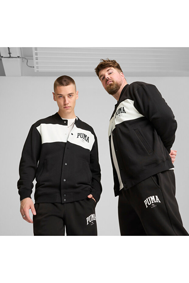 Mens SQUAD Bomber Jacket - Black