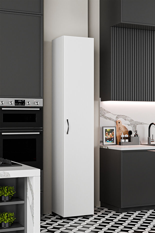 Tek Kapak 5 Raflı Dolap - 1