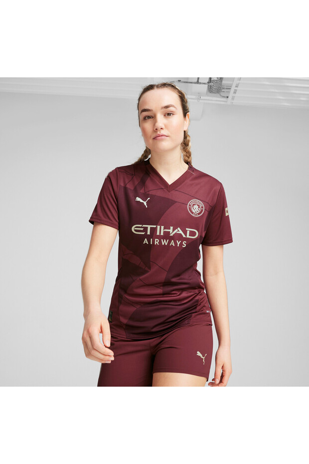 Womens Manchester City 24/25 Third Jersey - Red
