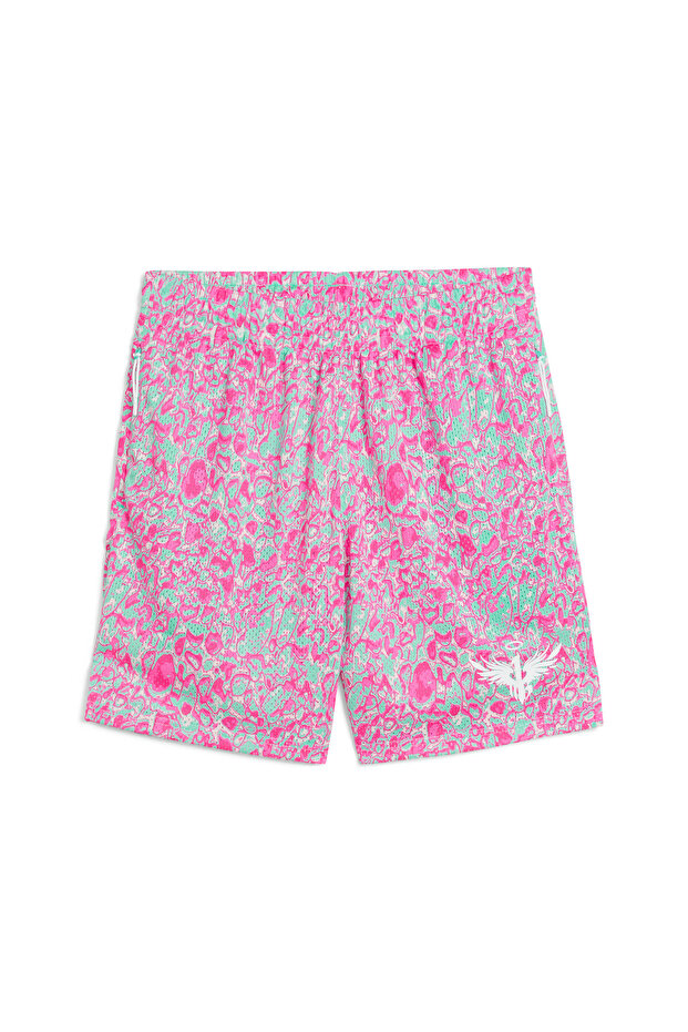 Mens Melo Miami Basketball Shorts - Green
