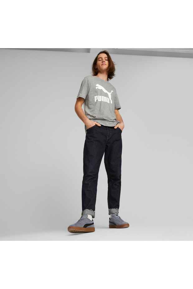 تيشيرت بشعار كلاسيكي متوسط G - 4