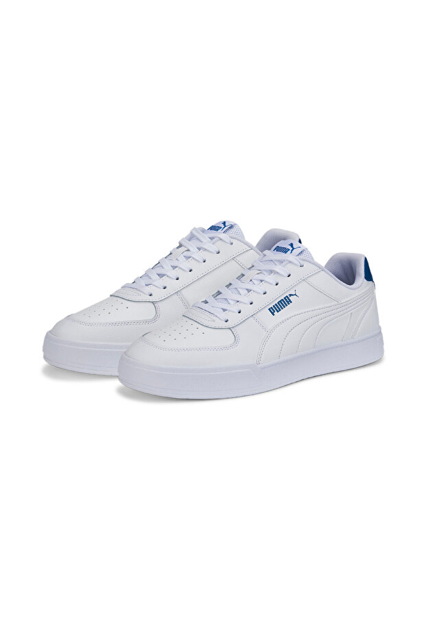 Mens Caven Trainers Sneakers - White - 2