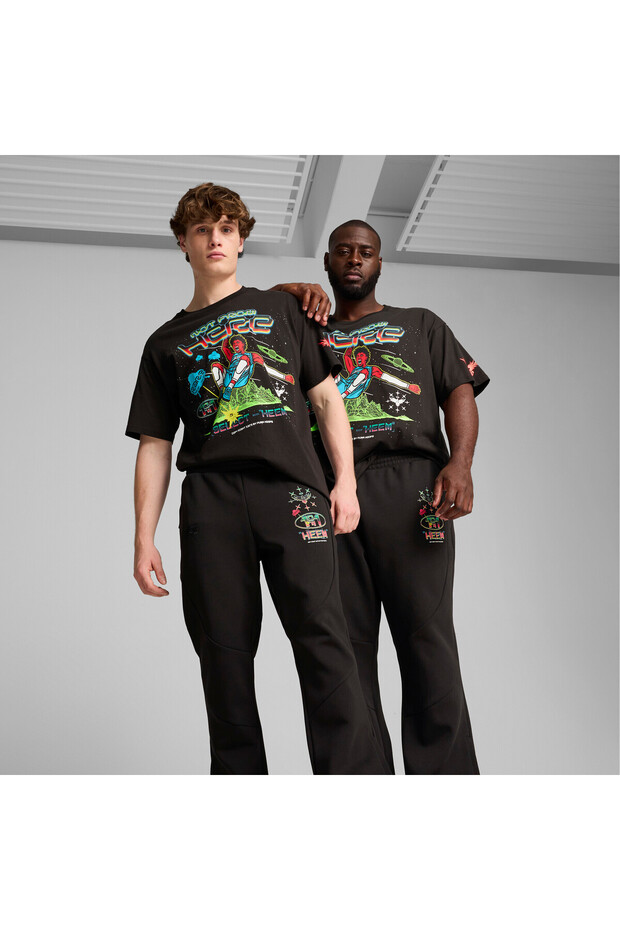 Mens MELO 1Love Dime Basketball Pants - Black