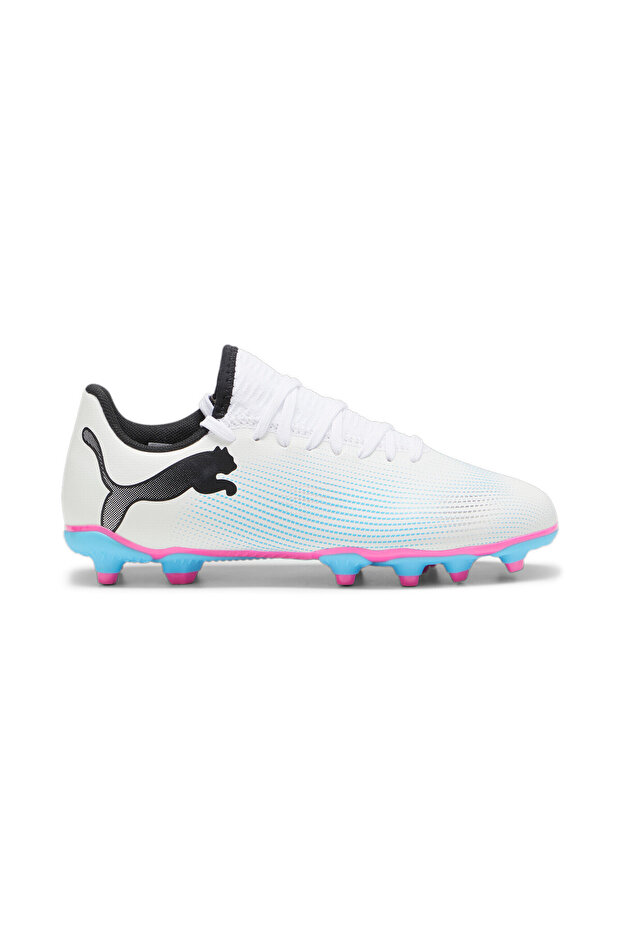 Youth Kids FUTURE 7 PLAY FG/AG Football Boots Crampons - White