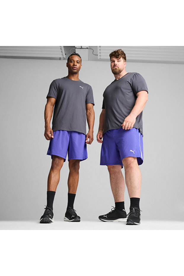 Mens RUN FAV VELOCITY 7" Running Shorts - Blue
