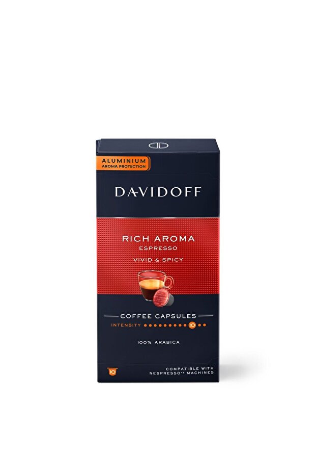Rich Aroma Espresso 10 Capsule Coffee – Nespresso Compatible