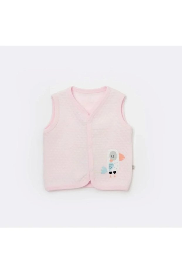 Colors Polly Quilted Vest 61481 Pink