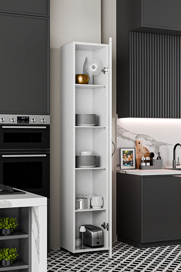 Tek Kapak 5 Raflı Dolap - 3